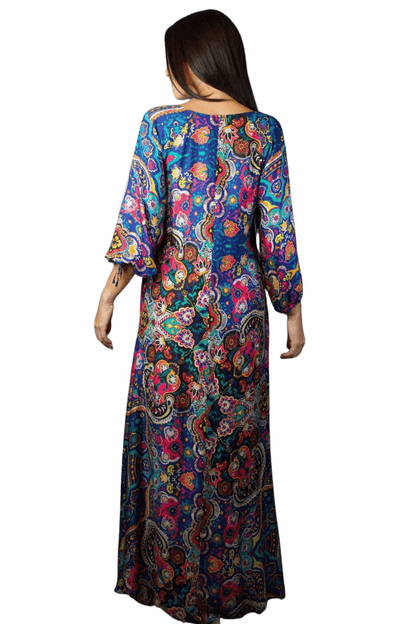 MULTI COLOR MAXI DRESS
