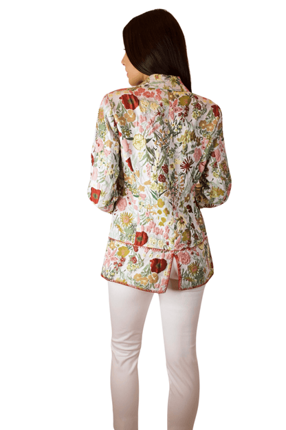 CHAQUETA FLORAL